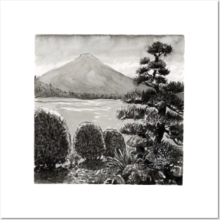 FujiSan Inktober #10 Posters and Art